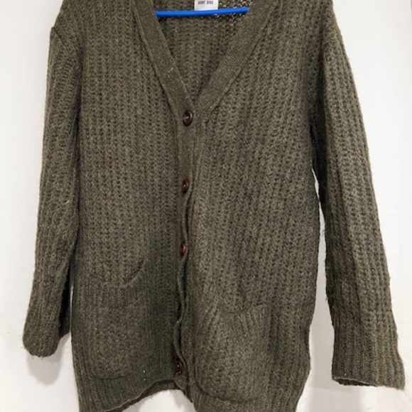 Anine Bing Chunky Grandpa Cardigan - Picture 3 of 5